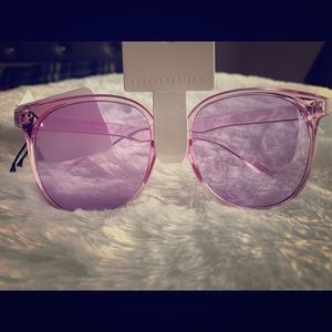 Purple Forever21 sunglasses